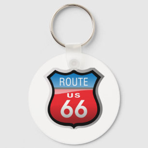 Route 66 sleutelhanger