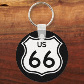 Route 66 Sleutelhanger (Voorkant)