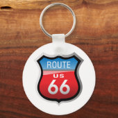 Route 66 sleutelhanger (Voorkant)