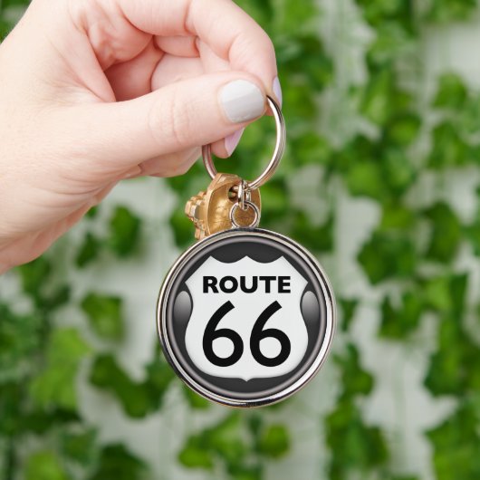 Route 66 sleutelhanger (Hand)