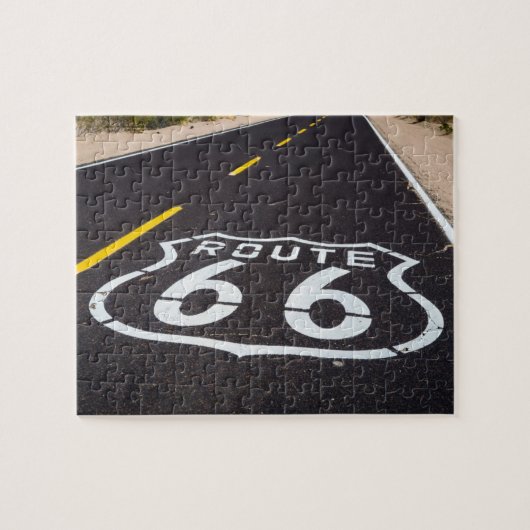 Route 66 snelwegmarkering, Arizona Legpuzzel (Horizontaal)