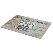 Route 66 snijplaat 2020a snijplank (Hoek)