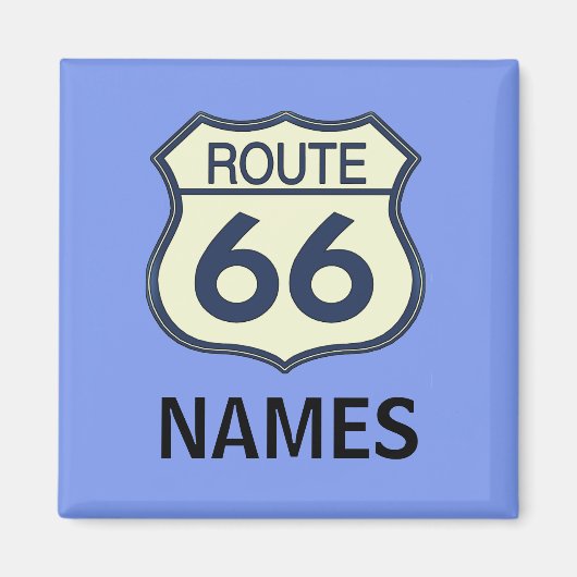 Route 66, Souviner Magneet (Voorkant)