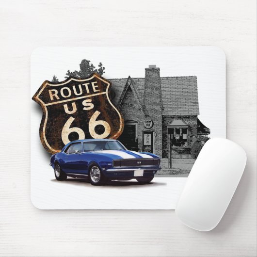 Route 66 Spierauto Muismat (Met muis)