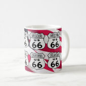 Route 66 Staten Koffiemok (Voorkant rechts)