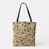 Route 66 Staten Markt Tour Tote Bag (Achterkant)