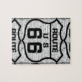 Route 66 States Puzzle Legpuzzel (Horizontaal)
