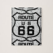 Route 66 States Puzzle Legpuzzel (Verticaal)