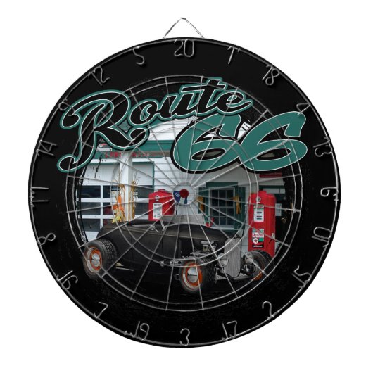 Route 66 Station Dartbord (Voorkant)