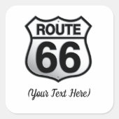 Route 66 Sticker (Voorkant)