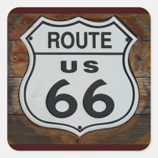 Route 66 Stickers (Voorkant)