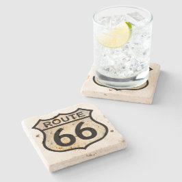 Route 66 Stone Onderzetter