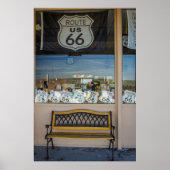 Route 66 Storefront Poster (Voorkant)