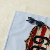 Route 66 strandlaken (In situ)