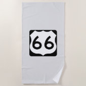 Route 66 strandlaken (Voorkant)