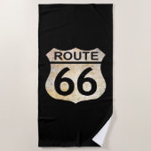 Route 66 strandlaken (Voorkant)