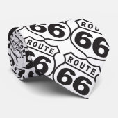 Route 66 stropdas (Opgerold)