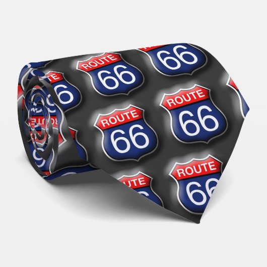 Route 66 Stropdas (Opgerold)