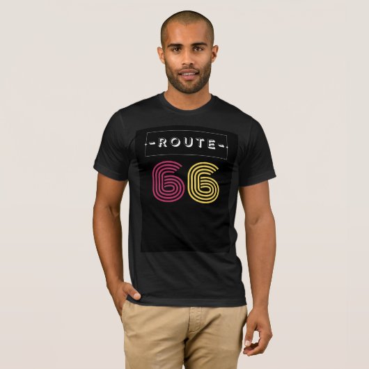 route 66 t-shirt (Voorkant volledig)