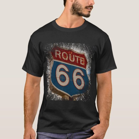 Route 66 t-shirt (Voorkant)