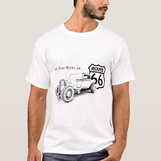 Route 66 T-Shirt (Voorkant)