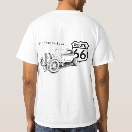 Route 66 T-Shirt (Achterkant)