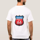 Route 66 t-shirt (Achterkant)