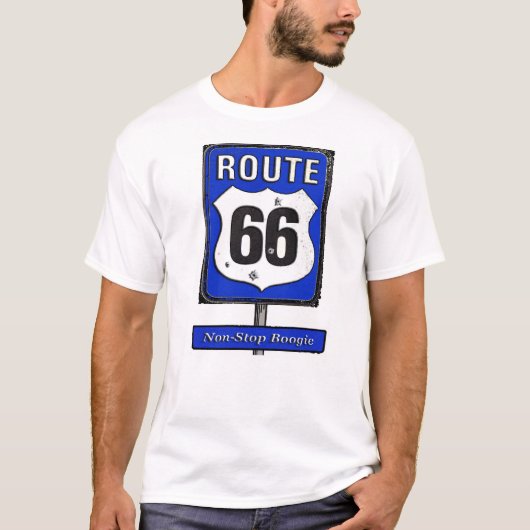 Route 66 T Shirt (Voorkant)