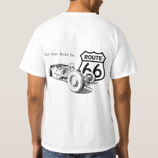 Route 66 T-Shirt (Achterkant)
