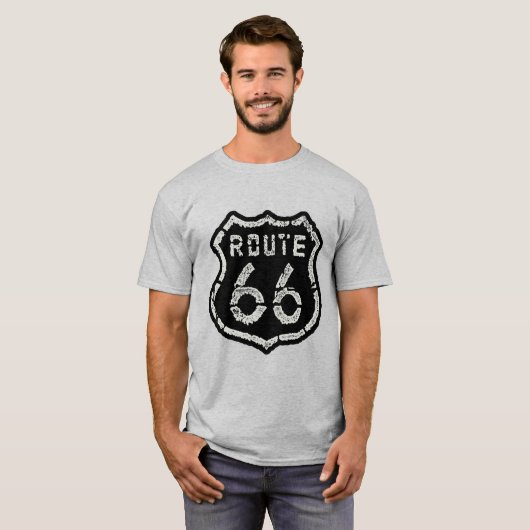 Route 66 t-shirt (Voorkant volledig)