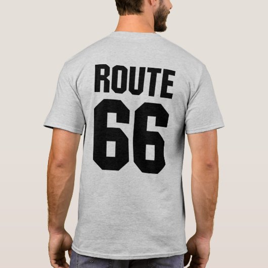 Route 66 t-shirt (Achterkant)