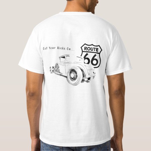 Route 66 T-Shirt (Achterkant)