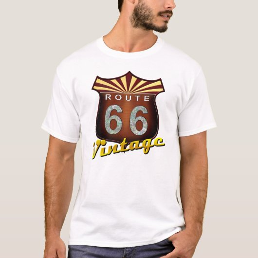 Route 66  t-shirt (Voorkant)