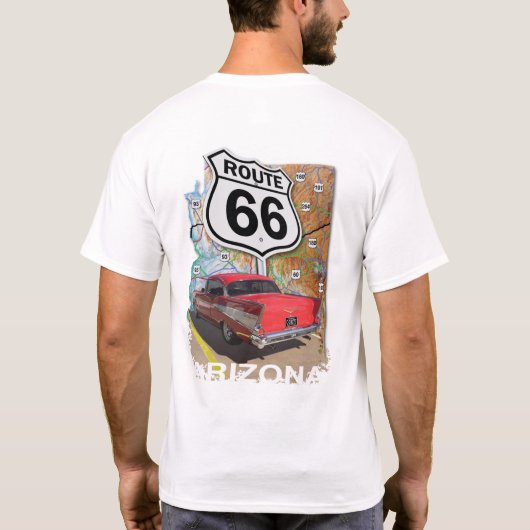 Route 66 t-shirt (Achterkant)