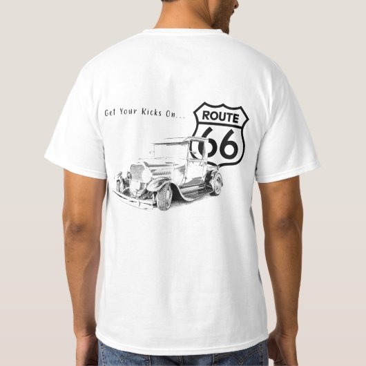 Route 66 T-Shirt (Achterkant)
