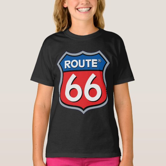 Route 66 t-shirt (Voorkant)