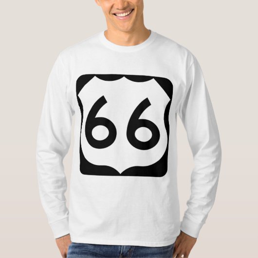 Route 66 t-shirt (Voorkant)
