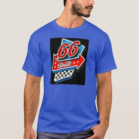 Route 66 t-shirt (Voorkant)