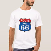 Route 66..... t-shirt (Voorkant)