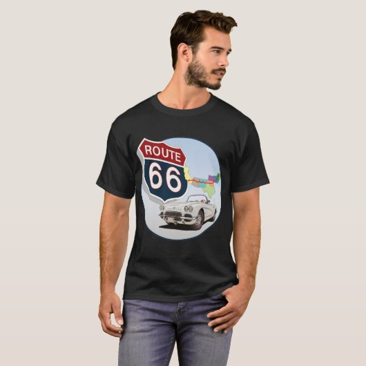 Route 66 t-shirt (Voorkant volledig)