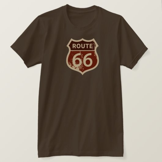 ROUTE 66 T-Shirt (Design voorkant)