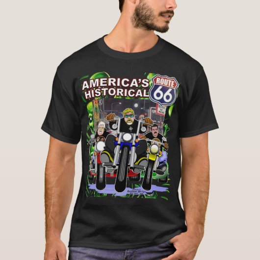 ROUTE-66 T-SHIRT (Voorkant)