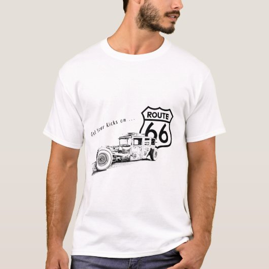 Route 66 T-Shirt (Voorkant)