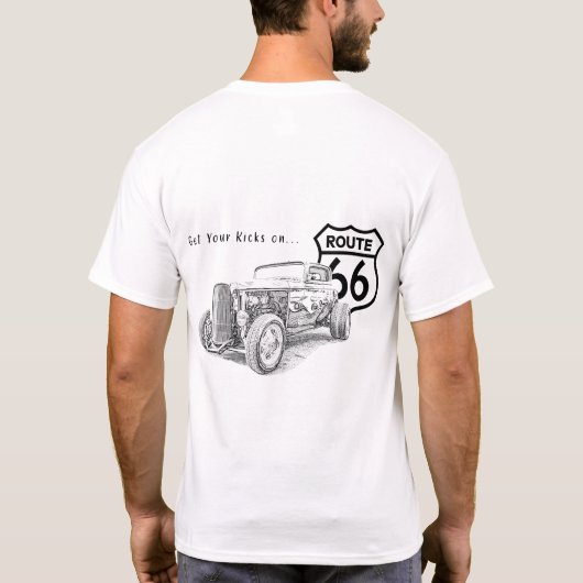 Route 66 T-Shirt (Achterkant)