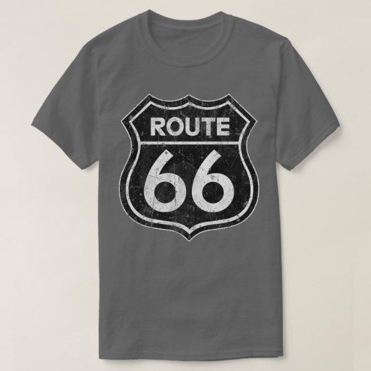 Route 66 t-shirt (Design voorkant)
