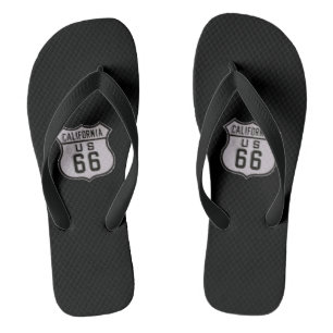 ROUTE 66 Teenslippers (asfalt)