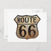 Route 66 Teken - de Veelvoudige Producten Briefkaart (Voorkant / Achterkant)