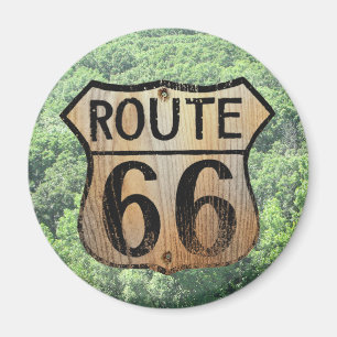 Route 66 Teken - de Veelvoudige Producten Magneet