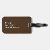 route 66 teken douane bagagelabel (Achterkant horizontaal)