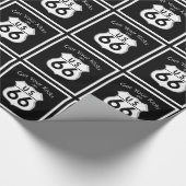 Route 66 Teken van de Weg krijgen Kicks Gift Wrap Cadeaupapier (Hoek)